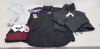 25 X BRAND NEW MIXED CLOTHING LOT CONTAINING -PRETTY LITTLE THING DRESS - JACAMO SHIRT - I SAW IT FIRST JOGGERS - TOPSHOP DRESS - TOPSHOP CORDROY JACKET - ETC IN VARIOUS SIZES IN 1 TRAY