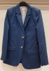 23 X BRAND NEW JOHN LEWIS COTTON SATEEN BLAZER JACKET - IN NAVY - SIZE 10 YEARS - RRP-£43.00 TOTAL RRP-£989.00