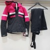 1 X BRAND NEW NEVICA MERIBEL SKI SET (JACKET AND PANTS) IN PINK AND BLACK, SIZE SMALL (10) RRP £219.99