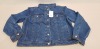 10 X BRAND NEW WAREHOUSE BLUE DENIM JACKETS - ALL IN VARIOUS SIZES ( RRP £ 46.00 PP - TOTAL RRP £ 490.00 ) - PICK LOOSE