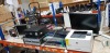 FULL BAY MIXED LOT TO INCLUDE 1 X HP LASERJET PRO M402DW PRINTER, HETTY VACUM CLEANER, 1X TITAN VACUM, HP PROCURVE SWITCH, 1X BROTHER SCANNER MFC-J89ODW , FELLOWES POWER SHRED ETC