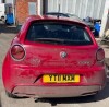 RED ALFA ROMEO MITO SPRINT MULTIAIR S-A *****PLEASE NOTE THIS VEHICLE IS SITUATED IN CROYDON**** REGISTRATION: YT11 MXM MILEAGE: 66832 VIN NO: ZAR95500001141641 FIRST REGISTERED 29/4/2011 PETROL ,3 DOOR HATCHBACK 1368CC HAS V5, MOT EXPIRES 8/6/2023 2 X K - 4