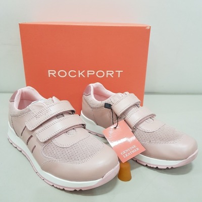 8 X BRAND NEW BOXED ROCKPORT ARBOR TRAINERS ALL IN PINK -ALL IN SIZE CHILD UK 13