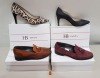 5 X PIECE BRAND NEW HB ESPANA FOOTWEAR LOT CONTAINING - 3 X HB ESPANA TASSELLED LOAFERS IN SIZE 36.5 - 37.5 AND 40 - 1X HB ESPANA ANIMAL PRINT COURT SHOE SIZE 40 - 1 X HERRINGBONE COURT SHOE SIZE 39.5