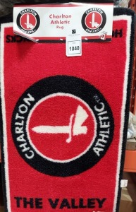 90 X BRAND NEW CHARLTON ATHLETIC RUGS - 50X 80CM