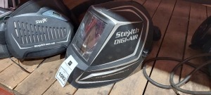 2 X PIECE MIXED LOT CONTAINING - 1 X STEALTH DIGI-AIR POWERED AIR PURIFYING RESPIRATOR 1X STEALTH DIGI AIR WELDING MASK