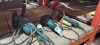 3 X PIECE MIXED LOT CONTAINING - 1 X MAKITA ANGLE GRINDER - 110V -2000W - 1 X MAKITA GRINDER -MN-GA453OR - 110V - 720W - 1X METABO GRINDER