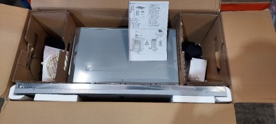 1 X BRAND NEW BOXED ELICA ELITE 35 GREY INTEGRATED COOKER HOOD