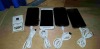 4 WORKING SMARTPHONES TO INCLUDE 2 X MOTOROLA AND 2 X SAMSUNG - WITH CHARGING CABLES - NO POWER BRICK