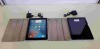 2 X APPLE IPAD TABLET - 16 GB STORAGE - WITH CASE AND CHARGING CABLE AND POWER BRICK
