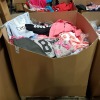 FULL PALLET OF VARIOUS CLOTHING CONTAINING STYLISH TRACKSUIT BOTTOMS / REMEL KNITTED SWEATHSHIRT / EVE PINK CROP TOPS / NATALIA TSHIRTS / JOGGERS - ALL IN VARIOUS STYLES AND SIZES ETC