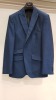 10 X EX HIRE TORRE SUIT JACKETS IN ROYAL BLUE IN VARIOUS SIZES I.E 38L-42R-38S - ETC