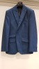 7 X EX HIRE TORRE SUIT JACKETS IN ROYAL BLUE IN VARIOUS SIZES I.E 38R-38S- 46R - ETC