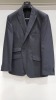 10 X EX HIRE TORRE SUIT JACKETS IN CHARCOAL IN VARIOUS SIZES I.E 42L-44R-46L- ETC