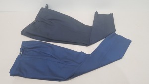 20 X EX HIRE TORRE SUIT PANTS IN ROYAL AND NAVY IN VARIOUS SIZES I.E -34R -32S-48R ETC