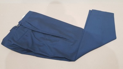 20 X EX HIRE TORRE SUIT PANTS IN ROYAL BLUE - IN SIZES 46L-46R-48L ETC