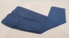 20 X EX HIRE TORRE SUIT PANTS IN ROYAL BLUE - IN SIZES 34L - 36L - 40R