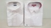 20 X BRAND NEW COLIN ROSS PACKAGED WHITE SHIRTS IN VARIOUS SIZES