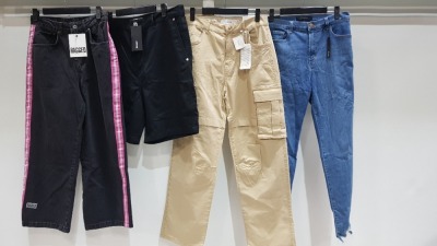 8 X BRAND NEW GENTS JEANS BY WEEKDAY, J BRAND, CALVIN KLEIN, RAGGED, JACAMO, MONKL AND SIMILAR IN VARIOUS SIZES