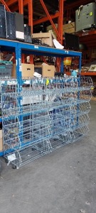 3 X 5 TIER METAL SHELVING PACKS - ON WHEELS