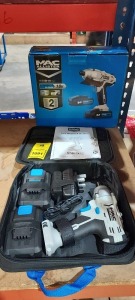 1 X BRAND NEW MAC ALLISTER 18 CORDLESS IMPACT SCREWDRIVER - TO INCLUDE 2 X 1.5 Ah BATTERYS AND CHARGER