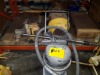 3 PIECE MIXED TOOL LOT CONTAINING DEWALT SPLIDING MITRE SAW ( DW707-LX ) , 1 X EASY HEAT 145 GAS SPACE HEATER WITH ELECTRIC FAN AND 1 X NUMATIC VACUUM CLEANER WITH HANDLE AND WHEELS - NOT TESTED