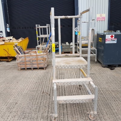 1 X LEWIS ALLUMINIUM SCAFFOLD TOWER PODIUM