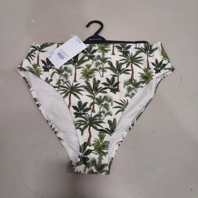 30 X BRAND NEW WAREHOUSE TROPICAL PRINT BIKINI BOTTOMS SIZE 10 RRP-£18