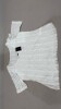 30 X BRAND NEW DOROTHY PERKINS WHITE LACED TOPS IN SIZE 16