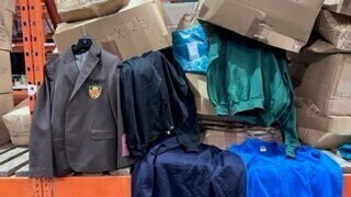200+ BRAND NEW MIXED SCHOOL WEAR I.E WINTERBOTTOMS SWEATSHIRTS - 2PACK WINTERBOTTOMS BLOUSES - WINTERBOTTOMS GOLD POLO SHIRTS WINTERBOTTOMS CREWNECK SWEATSHIRTS - VARIOUS COLOUR CARDIGANS ETC IN VARIOUS SIZES