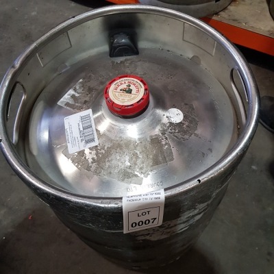 1 X BIRRA MORETTI BEER BARREL - 50 LITRES (BBF 20TH AUG 2023)