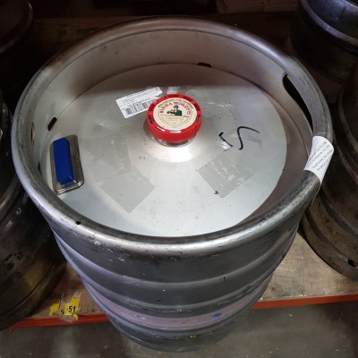 1 X BIRRA MORETTI BEER BARREL - 50 LITRES (BBF 19TH AUG 2023)