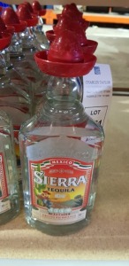 12 X BRAND NEW SIERRA TEQUILA 70CL