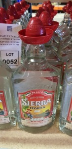 12 X BRAND NEW SIERRA TEQUILA 70CL