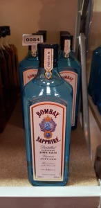 9 X BRAND NEW BOMBAY SAPPHIRE LONDON DRY GIN 100CL - 40%