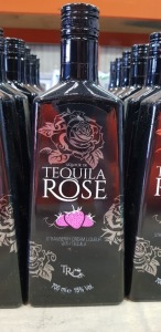 9 X BRAND NEW TEQUILA ROSE STRAWBERRY CREAM LIQUEUR 700ML