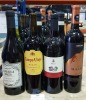 18 X BRAND NEW MIXED WINE LOT CONTAINING VALPOLICELLA RIPASSO CLASSICO - CAMPO VIEJO RIOJA - ROCCA PRIMITIVO PUGLIA - TERRE AVARE PRIMITIVO DI MANDURIA ALL 750 ML ETC