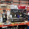 1 X SANREMO AMALFI TRADITIONAL ESPRESSO MACHINE - 2 GROUP - 12 LITRE BOILER - (MODEL : IAD214112606A) - WITH VARIOUS COFFEE MUGS / GLASSES AND ALL ATTACHMENTS - ALSO TO INCLUDE ESPRESSO ITALIANO MAZZER LUIGI SPA COFE BEAN GRINDER