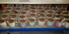 150 + PIECE BRAND NEW MUGS LOT CONTAINING LARGE AMOUNT OF OUTDOOR MUGS ( VARIOUS NAMES ) AND COLOURS , LARGE AMOUNT BRU CUPS IN VARIOUS STYLES AND COLOURS - GOOD TREAT CUPS ( VARIOUS NAMES AND COLOURS ) ETC - ON 5 SHELVES - 6