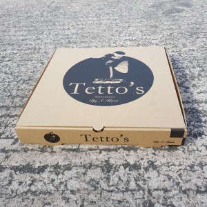 600 X BRAND NEW 12 INCH PIZZA BOXES - IN 6 PACKS OF 100 TETTO'S