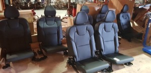 3 X VOLVO XC90 2019 REAR ROW SEATS ( SET OF 3 ) - 6 SEATS TOTAL