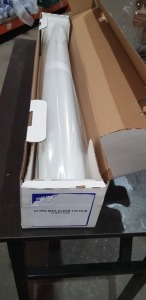 5 X BRAND NEW BOXED ULTRA MAX CLEAR 125 FILM SIZE 914MM X 30.5M