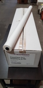 24 X BRAND NEW PRESSCLEAN DUO HEIDELBERG XL 150 ROLLS SIZE 1070MM X 13M - ART NO. I6025IMPE13