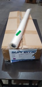 30 X BRAND NEW BOXED SUPREME PRE SATURATED BLANKET CLOTHS - SIZE 8M X 750MM IN 3 BOXES