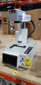 1 X M TRIANGEL LASER TECHNOLOGY MACHINE -TFT COLOUR MONITOR - ( PGONESS20E0083)- ( PLEASE NOTE NO POWER LEAD )