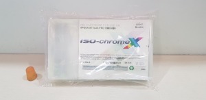 14 X BRAND NEW ISO-CHROME INK CARTRIDGES FOR USE ON EPSON IN 5 X BLACK AND 9 X LIGHT BLACK 220ML