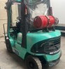 MITSUBISHI FG20K GAS POWERED FORK LIFT TRUCK YOM:2001 *** THIS ASSET IS LOCATED IN CROYDON & WILL NEED REMOVING BY 30TH JUNE 2023 TO AVOID STORAGE CHARGES *** SERIAL NUMBER: EF17B-65617, RATED CAPACITY 2000KG, FLT WEIGHT 3490KG, WORKING HRS: 2173, INSPECT - 3