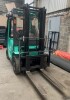 MITSUBISHI FG20K GAS POWERED FORK LIFT TRUCK YOM:2001 *** THIS ASSET IS LOCATED IN CROYDON & WILL NEED REMOVING BY 30TH JUNE 2023 TO AVOID STORAGE CHARGES *** SERIAL NUMBER: EF17B-65617, RATED CAPACITY 2000KG, FLT WEIGHT 3490KG, WORKING HRS: 2173, INSPECT - 5