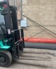 MITSUBISHI FG20K GAS POWERED FORK LIFT TRUCK YOM:2001 *** THIS ASSET IS LOCATED IN CROYDON & WILL NEED REMOVING BY 30TH JUNE 2023 TO AVOID STORAGE CHARGES *** SERIAL NUMBER: EF17B-65617, RATED CAPACITY 2000KG, FLT WEIGHT 3490KG, WORKING HRS: 2173, INSPECT - 7