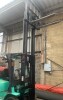 MITSUBISHI FG20K GAS POWERED FORK LIFT TRUCK YOM:2001 *** THIS ASSET IS LOCATED IN CROYDON & WILL NEED REMOVING BY 30TH JUNE 2023 TO AVOID STORAGE CHARGES *** SERIAL NUMBER: EF17B-65617, RATED CAPACITY 2000KG, FLT WEIGHT 3490KG, WORKING HRS: 2173, INSPECT - 9